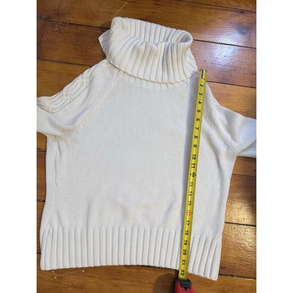 Sonoma Womens White XL Sweater with Cowl Neck - Picture 7 of 7